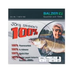 BAS DE LIGNE FLUOROCARBONE HAMECON RYDER BALZER HARDMONO