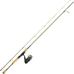 ENSEMBLE LANCER SPINNING + TRESSE DAIWA LEGALIS TSUKI 01/02 TRUITE & PERCHE