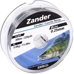 NYLON ZEBCO TROPHY ZANDER - 300M