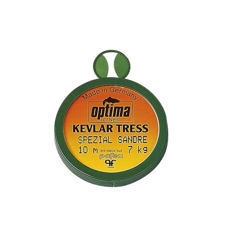 TRESSE A BAS DE LIGNE SANDRE OPTIMA KEVLAR TRESS 3 TRESSE A BAS DE LIGNE SANDRE OPTIMA KEVLAR TRESS