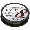 TRESSE DAIWA TOURNAMENT 8 BRAID EVO+ - VERT - 270M -Matériel De Pêche tresse daiwa tournament 8 braid evo vert 270m z 2355 235564
