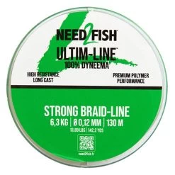 TRESSE NEED2FISH ULTIM-LINE - VERT - 130M